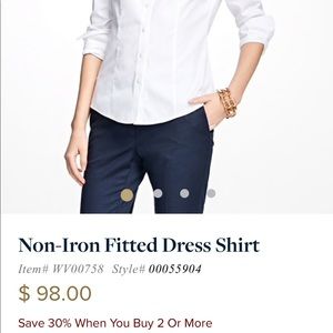 Women’s button down shirt